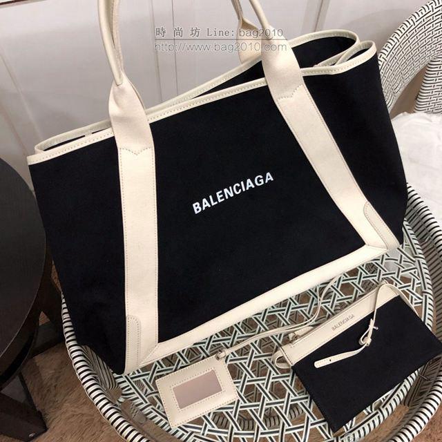 Balenciaga女包 巴黎世家新版爆款 帆布字母包 新版一行字 加大號手提包  csbl1179